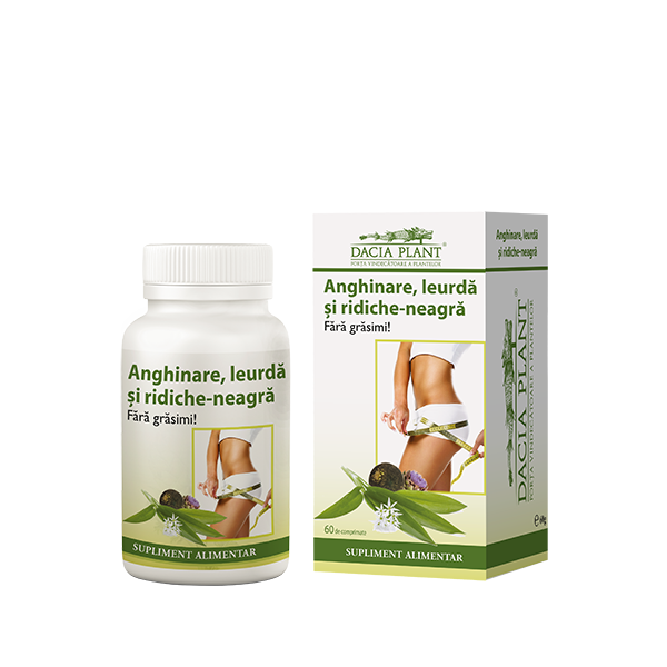 Anghinare,Leurda,Ridiche neagra 60 comprimate