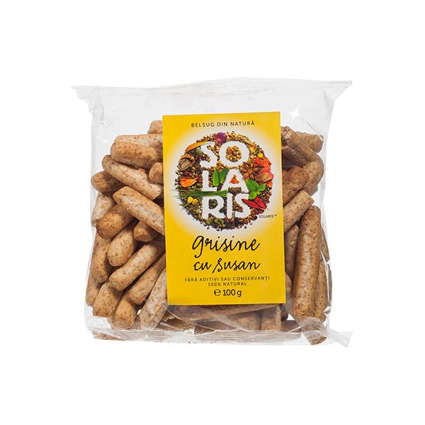 Grisine din faina integrala si susan 100 g