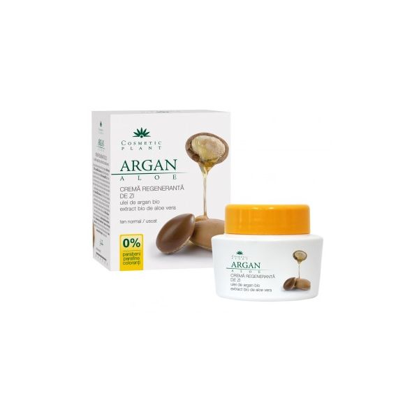 Crema regeneranta de zi cu ulei de argan 