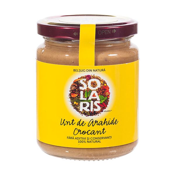 Unt de arahide crocant 250 g