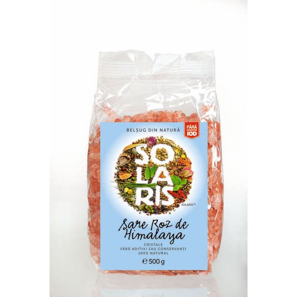 Sare roz de Himalaya grunjoasa 500 g