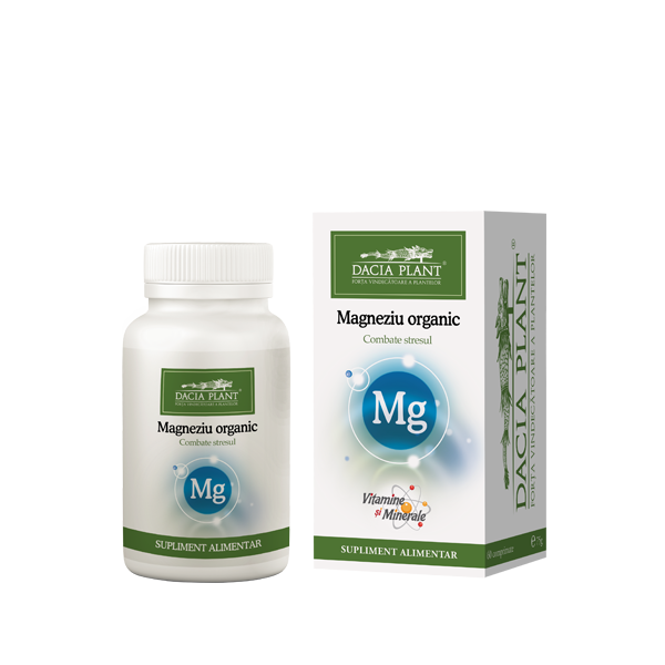 Magneziu organic 60 comprimate