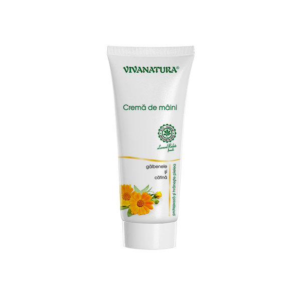 Crema de maini cu galbenele si catina