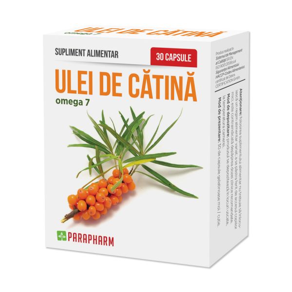 Ulei de Catina Omega 7 30 capsule