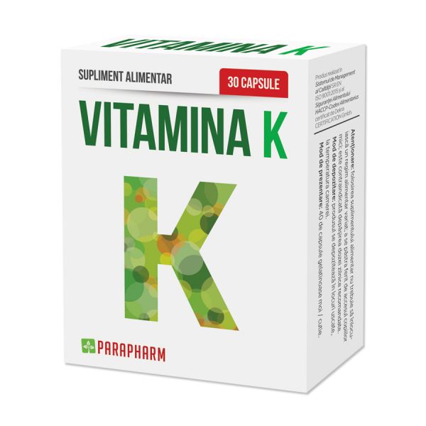 Vitamina K 30 cps