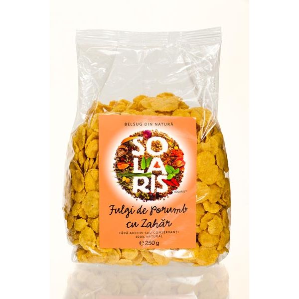 Fulgi de porumb cu zahar 250 g