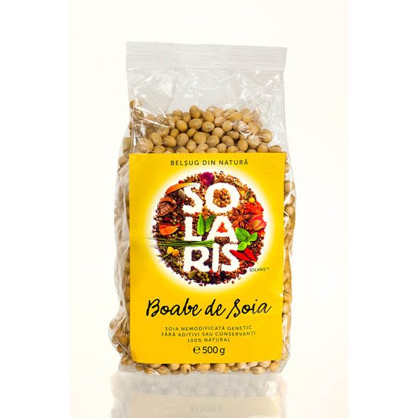 Soia boabe nemodificate genetic 500 g