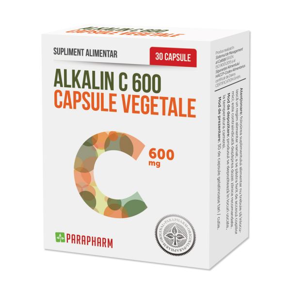 Alkalin 600 capsule vegetale