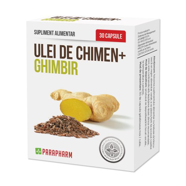 Ulei de Chimen+Ghimbir 30 cps
